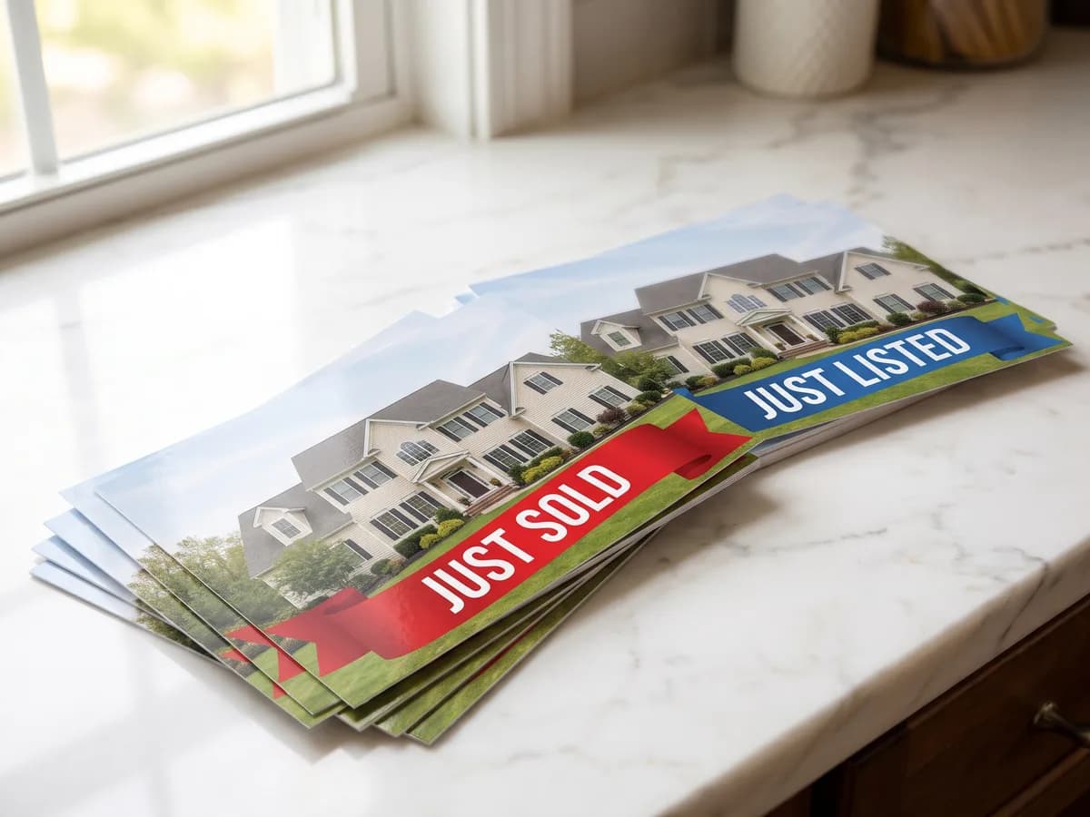 Just Listed & Just Sold Postcards