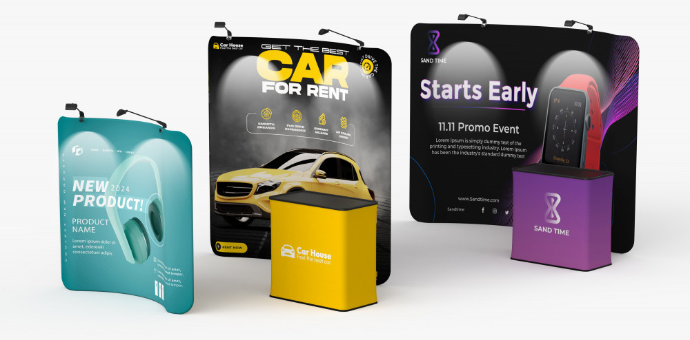 Tension Fabric Displays